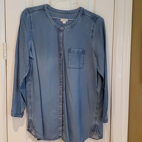 Jjill Denim Tunic - Picture 1 of 7
